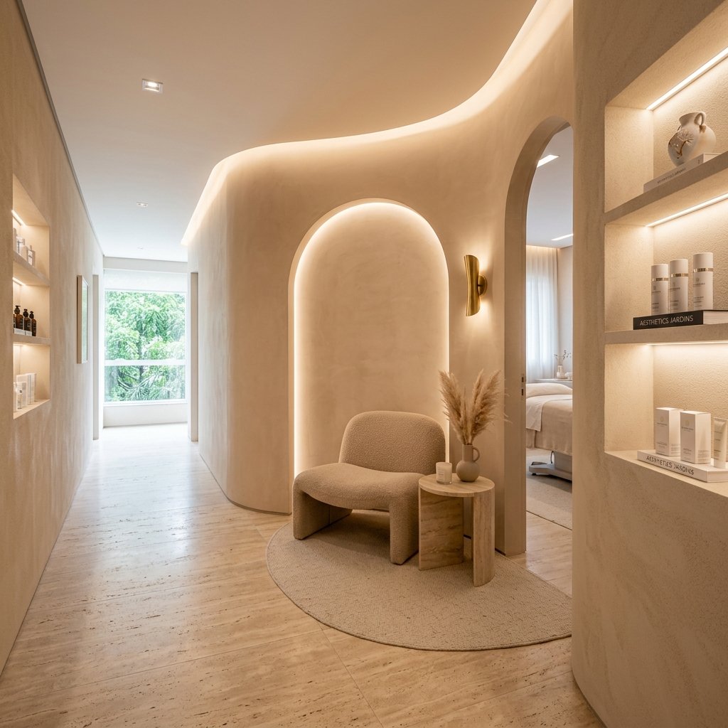 Espaço da Clínica Beauty Glow no Jardim América Jardins