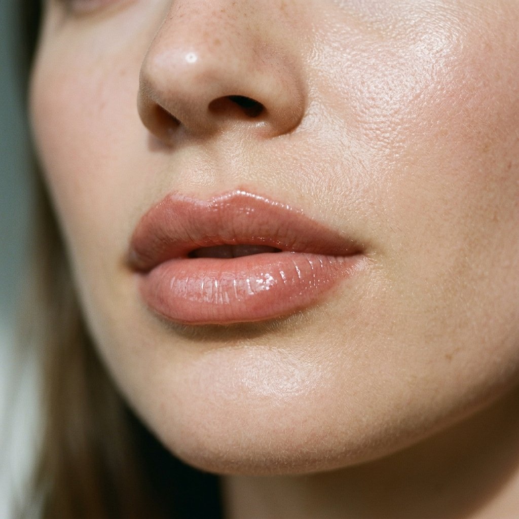 Textura Labial Macia e Iluminada